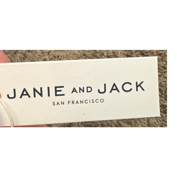 Janie and Jack Roll-Cuff Shirt Light Tangerine Size 18-24 months New with tags - Picture 4 of 5